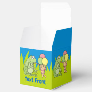 Frog with Icecream Favour Box
