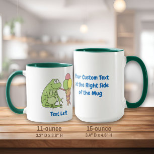 Frog with Icecream Mug