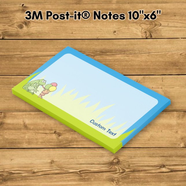 Frog with Icecream Post-it Notes (Creator Uploaded)