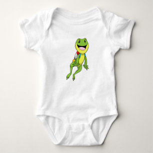 Frog with Jetpack Baby Bodysuit