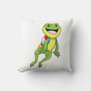 Frog with Jetpack Cushion