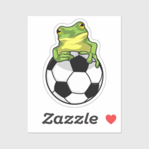 Frog with Soccer ball