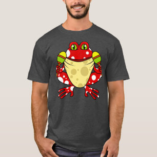 Frog with Table tennis racket T-Shirt