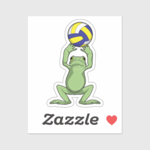 Frog with Volleyball