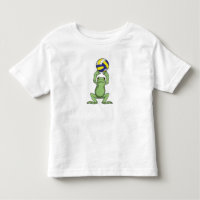 Frog with Volleyball