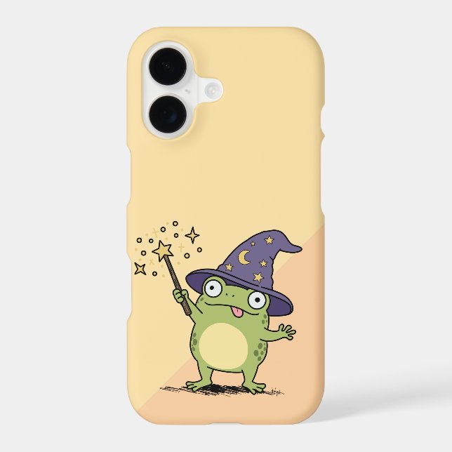 Frog Wizard Casting Spells (Back)