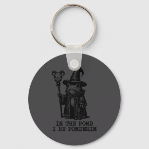 Frog Wizard Meme In The Nd I Be Nderin  Key Ring
