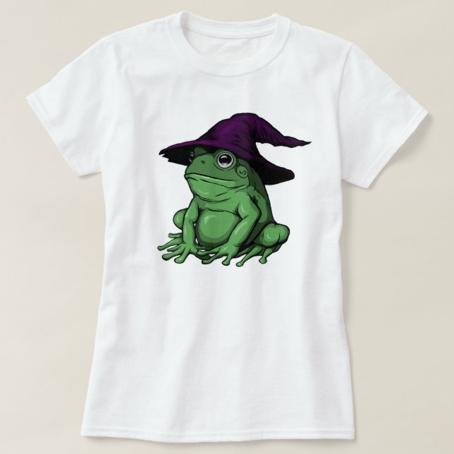 Frog Wizard T-Shirt (Design Front)