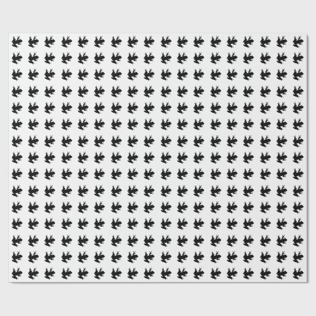 frog wrapping paper (Flat)