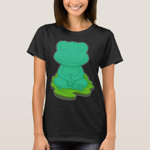 Frog Yoga Fitness Meditation T-Shirt