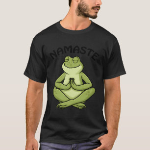 Frog Yoga Gifts Cute Frog Lovers Gift Funny Zen Na T-Shirt
