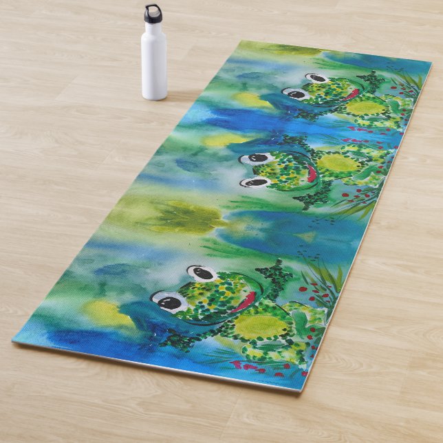 Frog Yoga Mat (In Situ)