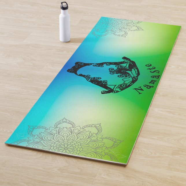 Frog Yoga Mat Namaste (In Situ)