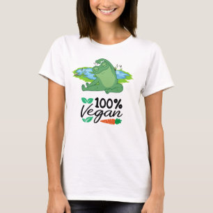 Frog Yoga vegan veggie vegetarian T-Shirt