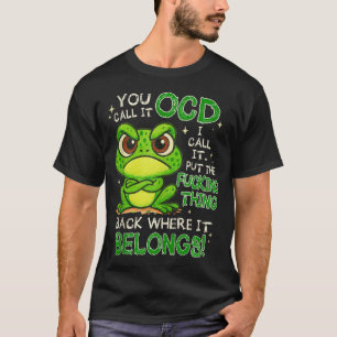  Frog You Call It Ocd I Call It Tank Top