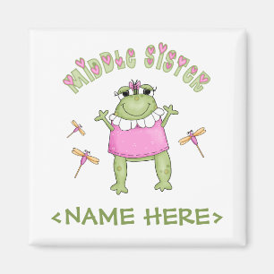 Froggie Middle Sister Magnet