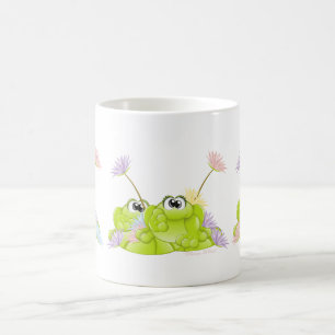 Froggie n Lilies Coffee Mug