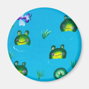 FROGGIE POND Magnet