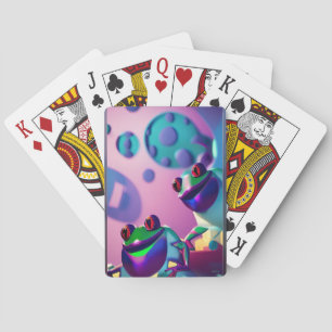 Froggled Ken Gauge Fantasy Frog Playing Cards