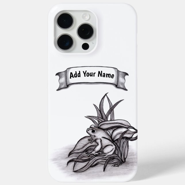 Froggy , Add Your Name Case-Mate iPhone Case (Back)