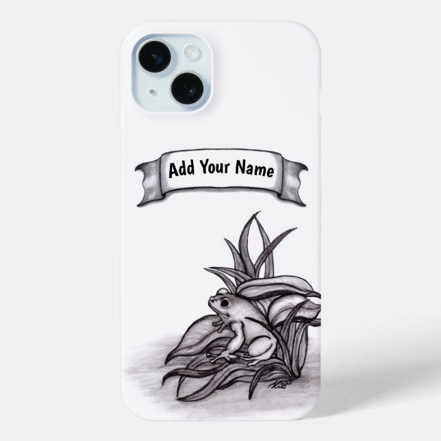 Froggy , Add Your Name Case-Mate iPhone Case (Back)