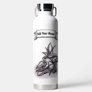 Froggy , Add Your Name Water Bottle