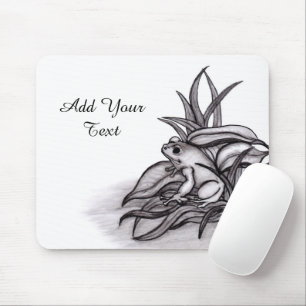 Froggy , Add Your Text Mouse Pad