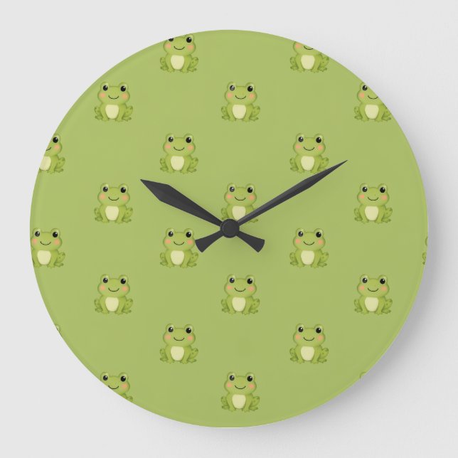 Froggy Decorative Clock (Front)