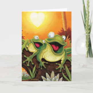 Froggy Friends Card