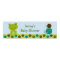 Froggy Frog Snail Baby Shower Banner Sign