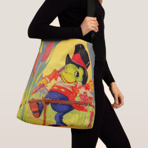 Froggy gone a-courtin’ crossbody bag