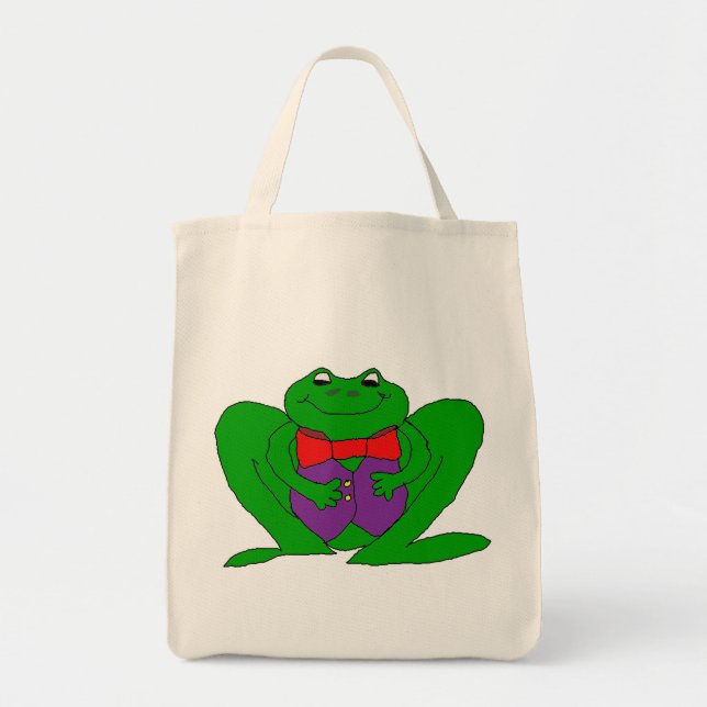 Froggy Large Tote Bag (Front)