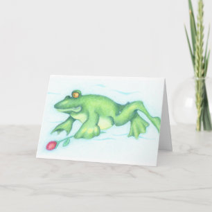 Froggy Love Card