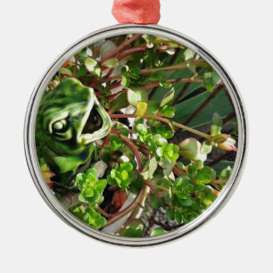 Froggy Metal Tree Decoration