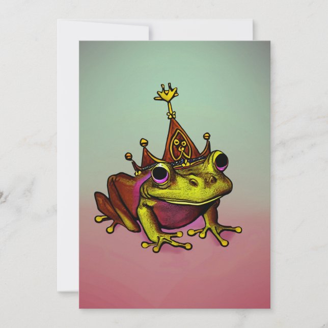 Froggy Thank You Card (Front)