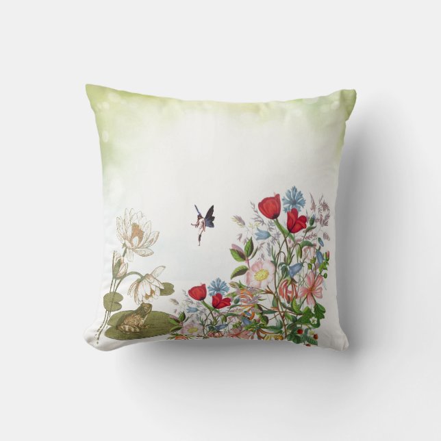 Froggy Went A Courtin American MoJo Pillow (Front)