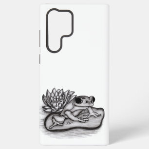Froggy with Lotus Flower Samsung Galaxy Case