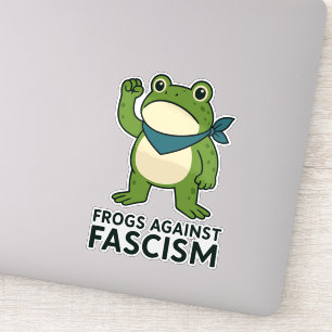 Frogs Against Fascism Portland Frog Protest