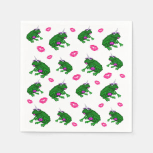 Frogs And Kisses Napkins