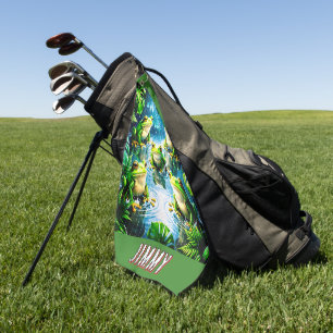 Frogs Animal Golf Towel