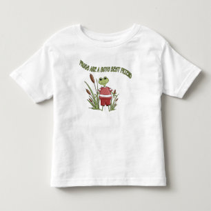 Frogs Are a Boys Best Friend Toddler T-Shirt