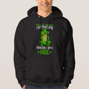Frogs Are Awesome Girls Boys Kids Frog Hoodie