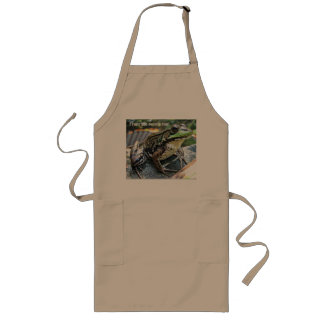 Frogs are people too! long apron
