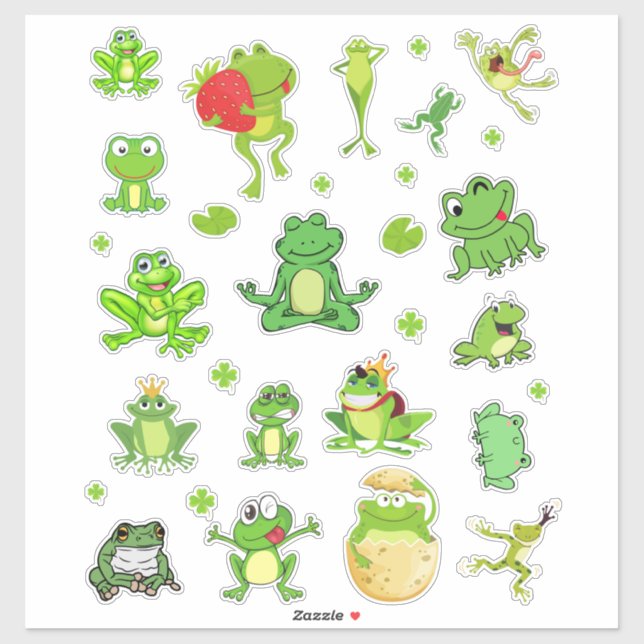 frogs bundle cut vinyl (Sheet)