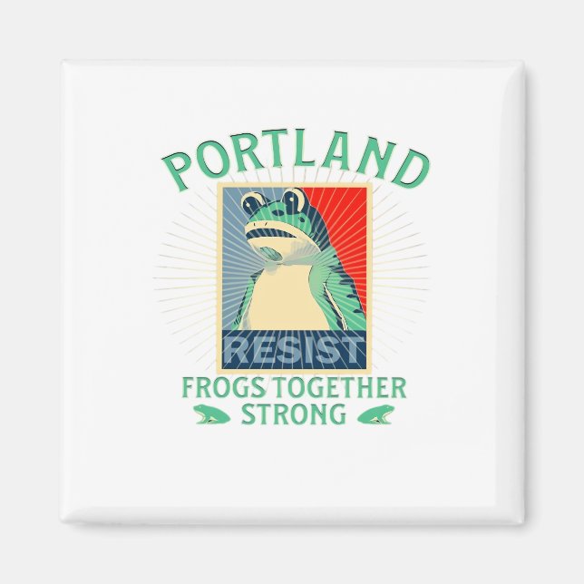 Frogs Classic Magnet (Front)