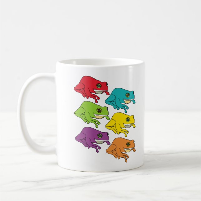 Frogs Coffee Mug (Left)