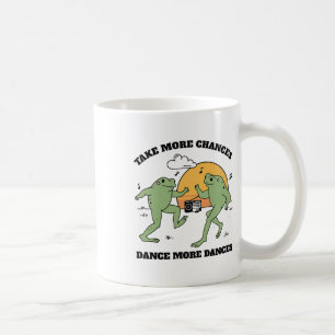 Frogs Dancing Together Coffee Mug