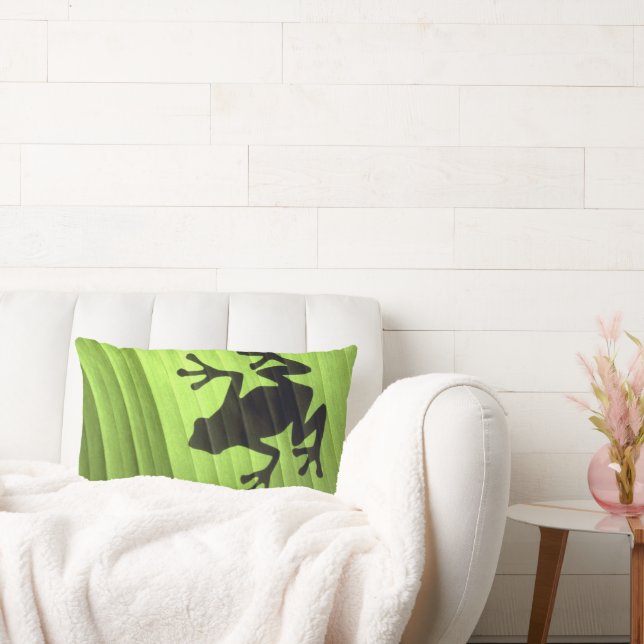 Frogs design Throw Pillow (Couch)