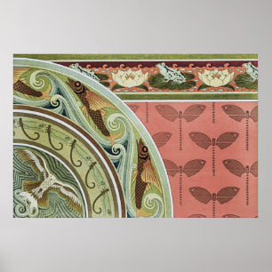 Frogs, Dragonflies, Flying Fish, Kite and Rat Poster