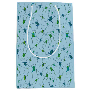 Frogs Jumping for Joy Medium Gift Bag